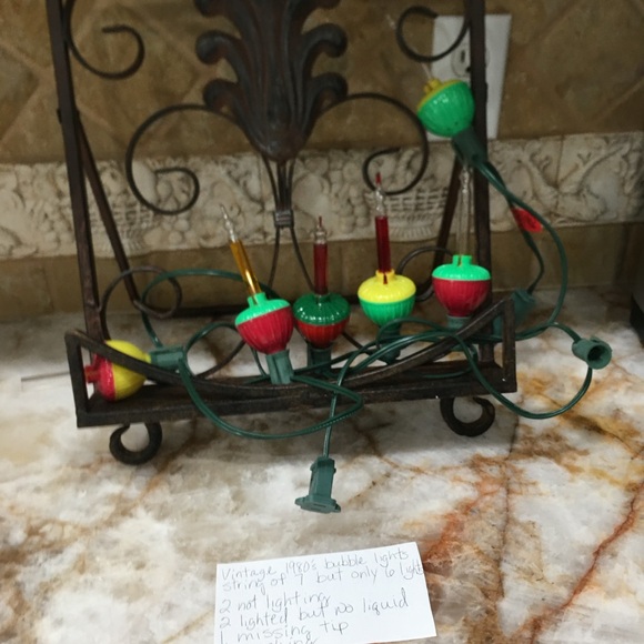 Vintage Bubble Holiday String Lights - Picture 2 of 6